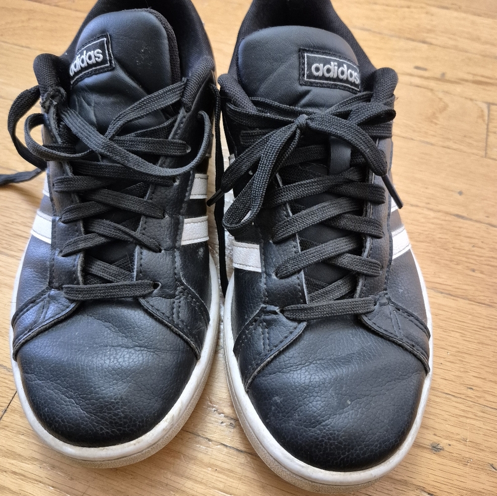 Adidas Black and White Classic Sneakers